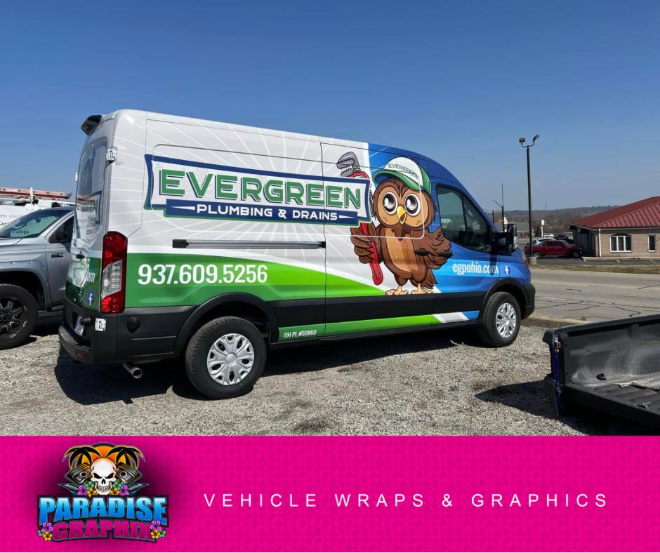 wrapped van